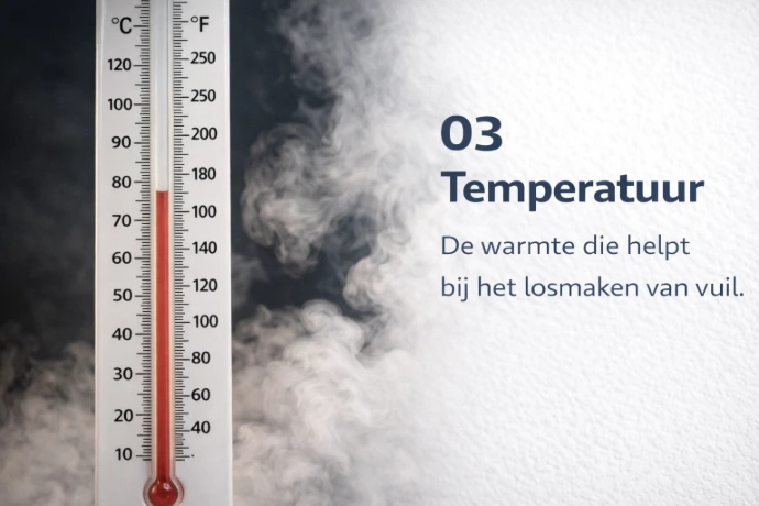 Stoomreinigen op 120 graden
