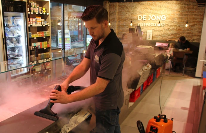 Stoomreinigen voor slagerijen